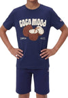 T-Shirt coconut blue