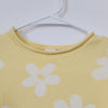 Gap Kids Girls Yellow Floral Pullover Sweater Long Sleeve Knit