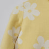 Gap Kids Girls Yellow Floral Pullover Sweater Long Sleeve Knit